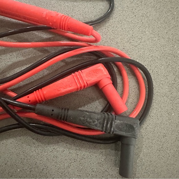 Amprobe MTL-90B Test Leads | Gold-Tip Probes | Red & Black Pair | Used - Picture 7 of 7